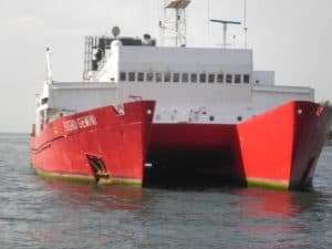 Catamaran Waterline