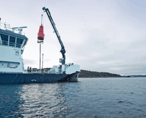 Palfinger Marine Foldable Knuckle Boom Crane Pk150002m