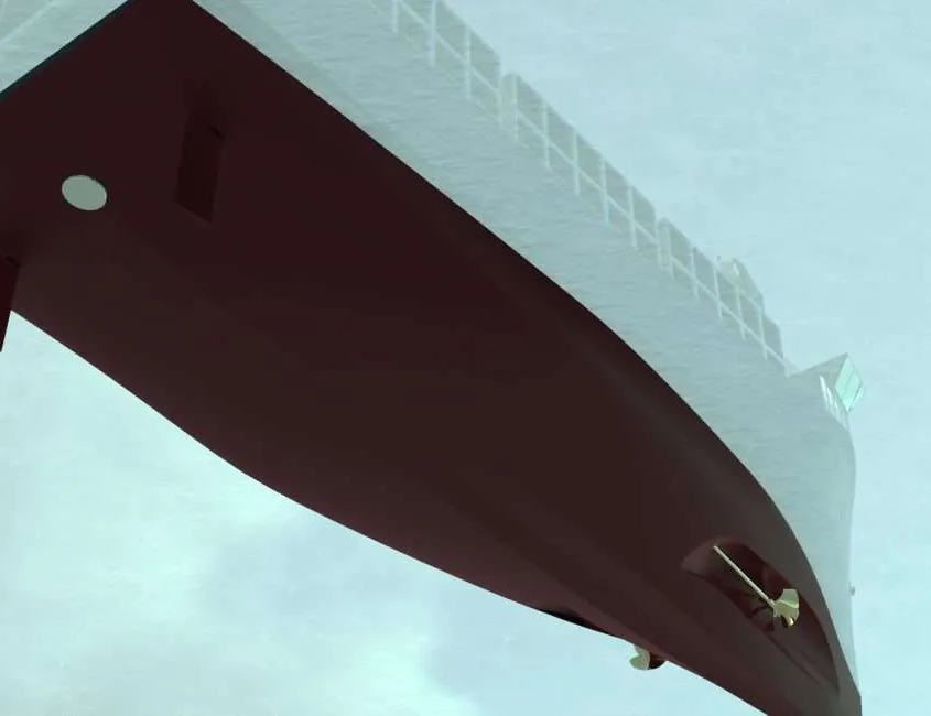 Floating4 Gamma22 Shore Hopper 3D Render