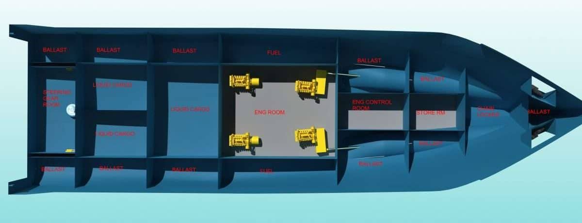 Tanklayout Gamma18 Scaled Shore Hopper 3D Render